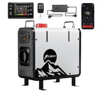 8kW Diesel Standheizung, 12V/24V Diesel Luftheizung 0,12-0,45 L/h, mit APP & 220-240V Adapter,28% höhere Verbrennungseffizienz,10-Stufen-Temperaturregelung, Automatischer Start/Stop für Auto, LKW,2025