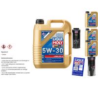 8L Liqui Moly Longlife III 5W-30 Motoröl MotorProtect MotorClean Reiniger
