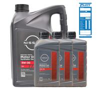 8L Original Nissan 5W-30 Motoröl 5W30 ACEA C4 DPF Diesel API SM/CF KE900-90043 KE900-90043