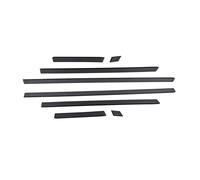 8tlg. Set Türleisten Sport Limousine Touring Schwarz mit Clips passt für BMW 5er E34 88-96