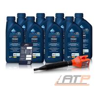 8x 1 L LITER ARAL HIGHTRONIC HIGH TRONIC 5W-40 MOTOR-ÖL MOTOREN-ÖL