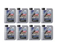 8x 1 Liter Liqui Moly 1091 MoS2 Leichtlauf 10W-40 Öl Motoröl
