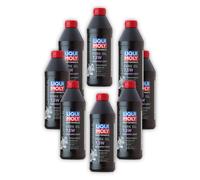 8x 1L LIQUI MOLY 2719 Motorbike Fork Oil 7,5W medium/light Motorrad Gabelöl Öl