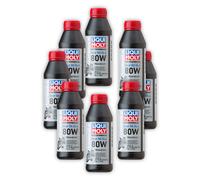 8x 500ml LIQUI MOLY 1617 Getriebeöl Motorbike Gear Oil (GL4) 80W