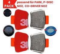 Ersatz Magnete für OOONO CO-DRIVER und PARK Parkuhr Klebepad Sticker Aufkleber