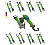 8x Motorradspanngurte Motorrad Spanngurt Motorradssicherung Zurrgurt S-Haken (37