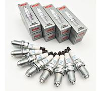 8x NGK 3199 Zündkerze BKR6EQUP Für BMW E46 E39 E60 E61 M52 M54 Audi A6 4B A8 4D
