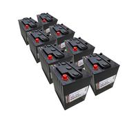 8x Q-Batteries 6DC-245 6V 245Ah Deep Cycle Traktionsbatterie