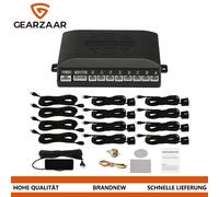 8x Sensoren PDC Einparkhilfe Schwarz Vorne Hinteren Nachrüsten Parkhilfe PDC