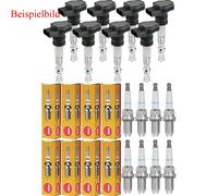 8x STELLOX Zündspule+NGK Zündkerze für Hyundai H-1 Cargo TQ 2.4