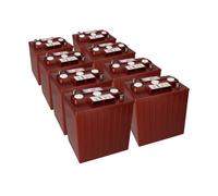 8x Traktionsbatterie Trojan TE35 6V 245Ah Deep Cycle AP-Anschluss