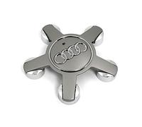 8X0601165 Radzierkappe Alufelgen Nabendeckel Kappe Felgendeckel Nabenabdeckung grau