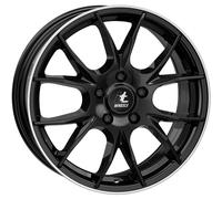 itWheels itWheels Kira gloss black polished lip 8x18 ET48 - LK5/112 ML66.7 Alufelge schwarz