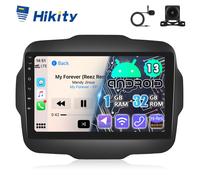 9" 32GB Android CarPlay Autoradio Für Jeep Renegade GPS Navi WIFI RDS mit Kamera
