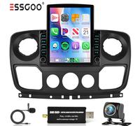 9.7" 64GB CarPlay Autoradio Für Opel Movano B Renault Master 3 mit GPS Navi DAB+