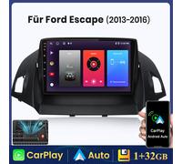 1+32G 9'' Android 12 Autoradio GPS Navi WIFI DAB+ Für Ford Kuga II DM2 / Escape