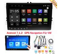 9"Android GPS Navi Autoradio DAB+ USB BT MP3 Für VW Touran Caddy Polo Passat Eos