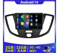 9'' Autoradio Für Ford Transit 2015-2018 Android 14 GPS Stereo Carplay USB WIFI
