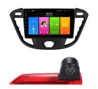 9"Autoradio Navi GPS+Rückfahrkamera für Ford Transit Tourneo Custom Bluetooth HD