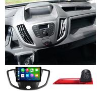9"Autoradio Navi GPS+Rückfahrkamera für Ford Transit Tourneo Custom Bluetooth HD