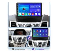 9'' Carplay Für 2009-2014 Ford Fiesta Android 11 Autoradio GPS Navi BT 2GB+32GB