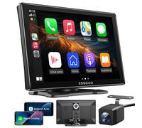 9" Dual für CarPlay Android Dash Cam Touch 4K HD 64GB Dual Lens Video Recorder