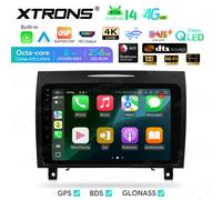 9 Zoll 8G+256GB Autoradio Android 14 8-Kern 4K DTS DSP GPS Für Mercedes SLK350