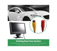 9-Zoll-Auto-LCD-Monitor HD -Kompatibel VGA/AV-TV DVD-Player Kamera RüCkansicht KopfstüTzenmonitor Park-RüCkfahrsystem