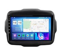 9-Zoll-Touchscreen Android 15 2 Din GPS-Navigation Für Jeep Renegade 2016-2020 Androides Autoradio Unterstützung USB-Spiegelverbindung Radio Video Player Rückfahrkamera,4 Core WiFi 2G+32G