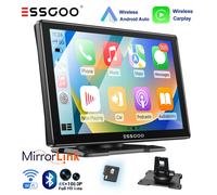 9 Zoll Wireless Android Autoradio CarPlay Rückfahrkamera Navi für BMW E39 E38 M5