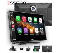 9 Zoll Wireless Android Autoradio Rearview CarPlay Rückfahrkamera + BT FM Navi