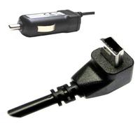 90° Auto KFZ Winkel Ladekabel für GARMIN Navi 12v 24v PKW LKW Ladegerät m. Knick