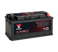 90Ah Autobatterie Yuasa YBX3017 12V 800A SMF Starterbatterie wartungsfrei