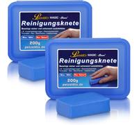 €91,88/kg; 2 x 200g Petzoldts Reinigungsknete MAGIC-Clean, Blau; Lackreinigung