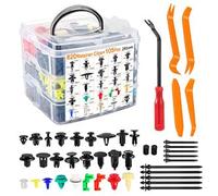 925 Stück Auto Befestigung Clips für Renault Koleos 2008-2011, Türverkleidung Klammern Stoßstangen Zierleisten Plastikklips Set mit Demontage Werkzeuge