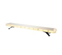 96 LED Rundumleuchte 12-24V DC, Gelb | 360° Warnleuchte, Fernbedienung & 16 Modi, Frontblitzer, IP65 Wasserdicht, für Auto, LKW, Motorrad, Traktor, Baufahrzeuge