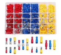 962 Kabelschuhe Sortiment Box Auto KFZ Steckverbinder Set Flachstecker Satz