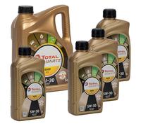 9L 9 Liter TOTAL Motoröl Öl QUARTZ 9000 NFC 5W-30 ACEA A5/B5 FORD WSS-M2C913-D