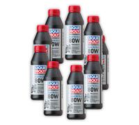 9x 500ml LIQUI MOLY 1617 Getriebeöl Motorbike Gear Oil (GL4) 80W