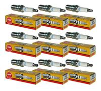 9X Original NGK Zündkerze BPR6EFS für Lancia Ford Volvo Renault