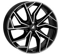Alutec ADX.02 Diamant Schwarz Frontpoliert Alufelge 20 Zoll ET42,1 5x112 ML57,1