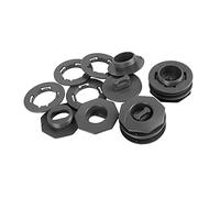 A ABSOPRO 4 Stück Auto Fußmatte Befestigung Clips Anti-Rutsch Schnalle Grau