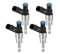 A ABSOPRO Einspritzventil Einspritzdüse Injektor Nr. 06F906036A für VW Golf V Hatchback 2.0 GTI 04-09 für VW Passat B6 Limousine 2.0 TFSI 05-10 Schwarz 4 Stück