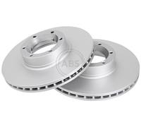 A.B.S. Bremsscheibe vorne rechts links belüftet 280mm für RENAULT VAUXHALL OPEL 17036
