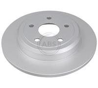 A.B.S. 2x Bremsscheibe hinten 330 Voll für Jeep Grand Cherokee IV WK WK2