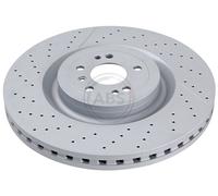ABS All Brake Systems Bremsscheibe 18472 beschichtet für MERCEDES-BENZ