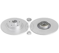ABS All Brake Systems Bremsscheibe 17451C voll 300 mm 11 mm für Renault