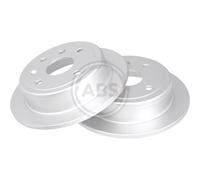 A.B.S. 2x Bremsscheibe hinten 258 Voll für Chevrolet Nubira Kombi Lacetti