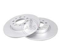 A.B.S. 2x Bremsscheibe hinten 278 Voll für Fiat 500X 334_ 334 Jeep