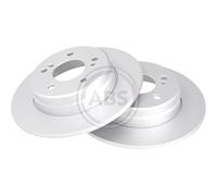 A.B.S. 2x Bremsscheibe hinten 278 Voll für Mercedes-Benz C-Klasse W203
